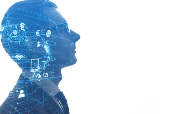 Concepto de AI (inteligencia artificial)