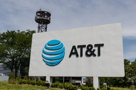 AT&T sign logo