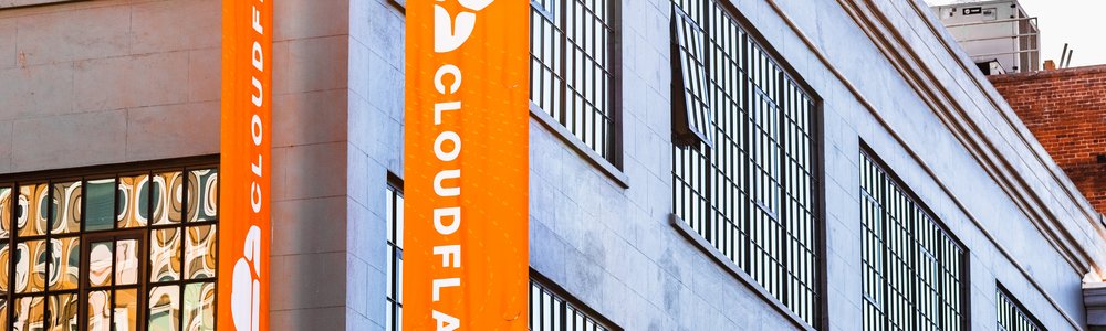 Exterior view of Cloudflare headquarters, San Francisco