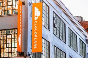Exterior view of Cloudflare headquarters, San Francisco