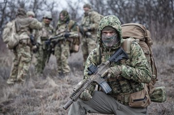 Ukrainian soldiers