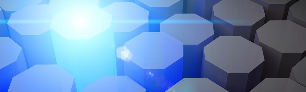3D render of an abstract silicon photonic board