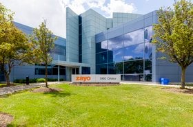 Zayo's office building in Mississauga, Ontario, Canada