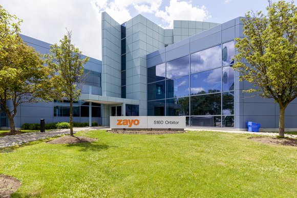 Zayo's office building in Mississauga, Ontario, Canada