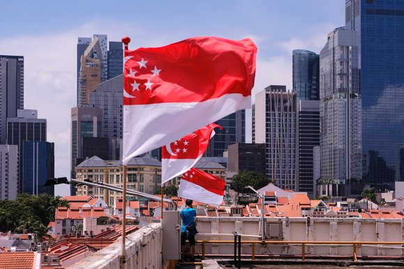 Singapore Flag