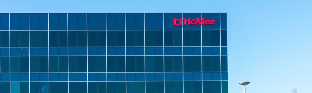 McAfee headquarters in San Jose, California
