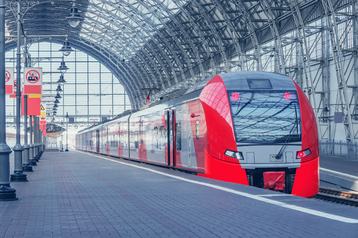 Russian train station