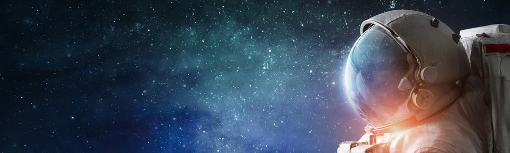 Astronaut in outer space