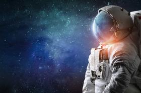 Astronaut in outer space