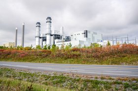 Natural gas power plant