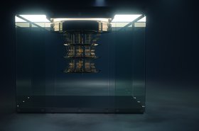 Quantum computer in housing