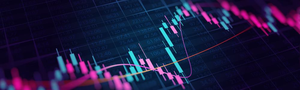Abstract financial graph