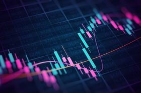 Abstract financial graph