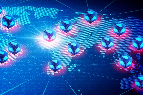 Distributed cloud computing