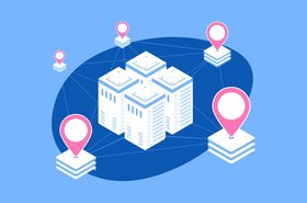 Content delivery network graphic