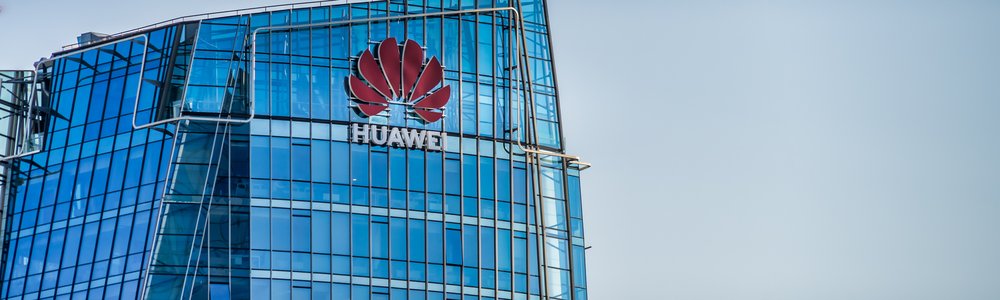 Huawei skyscraper in Vilnius