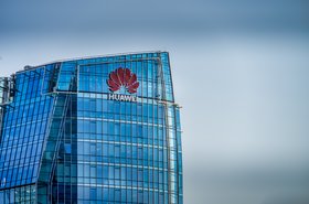 Huawei skyscraper in Vilnius