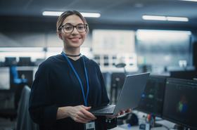 Happy worker