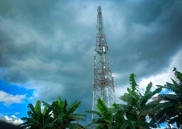 Nigerian telecoms tower