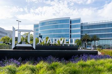 Marvell Technology office building in Santa Clara, California