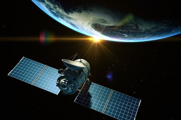 a generic satellite orbiting the Earth