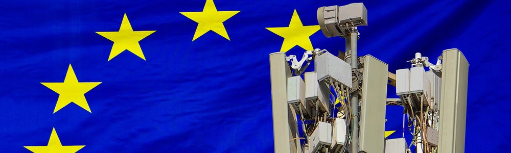 Eu European telecom telco 5G mast tower Huawei