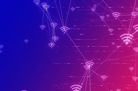 abstract wifi connectivity concept
