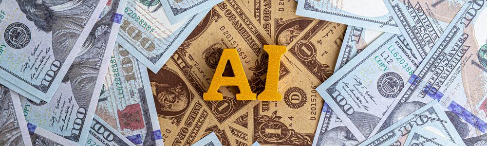 AI and finance concept