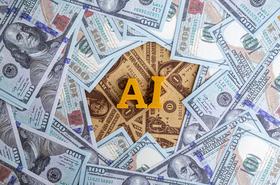 AI and finance concept