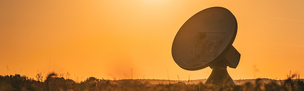 A satellite ground station