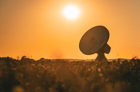 A satellite ground station