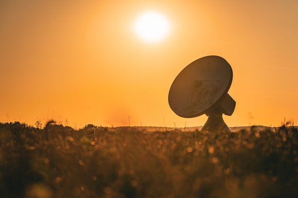 A satellite ground station