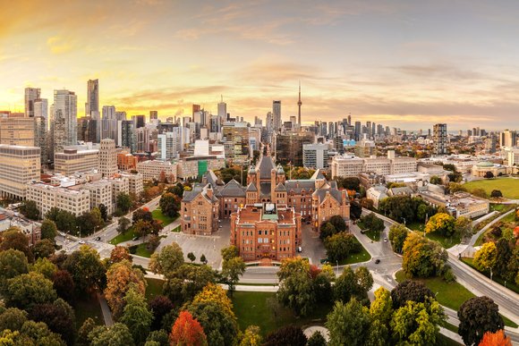 Toronto, Ontario, Canada Skyline