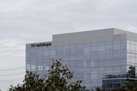 Netskope headquarters in Santa Clara, California, USA
