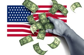 DOGE/federal spending investment investigation graphic