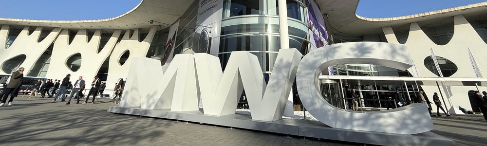 Entrance for Mobile World Congress at Fira de Barcelona