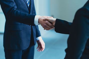 shaking hands
