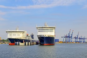 Klaipėda port, Lithuania