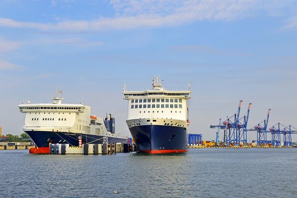 Klaipėda port, Lithuania