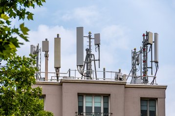 French rooftop tower