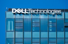 Façade of Dell's office in Frankfurt, Germany