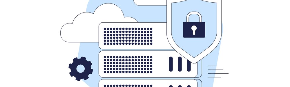 Cloud server data protection graphic