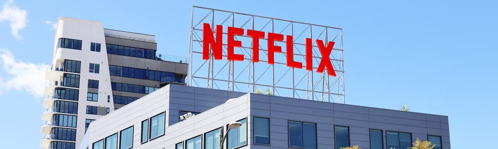 Netflix corporate building in LA