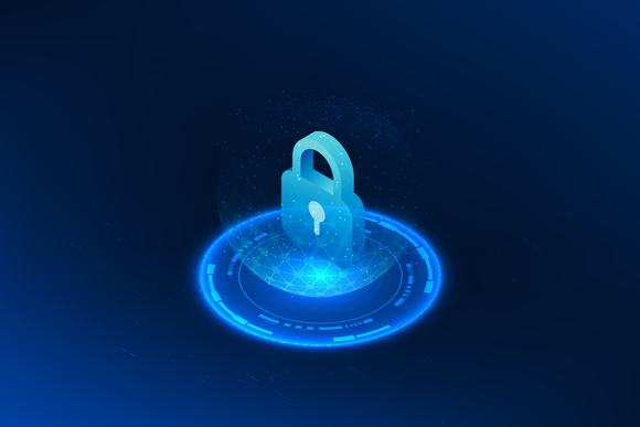 Quantum security graphic
