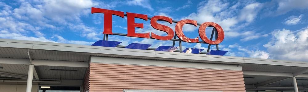 Tesco storefront