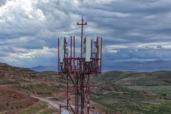 Cell tower in Chile