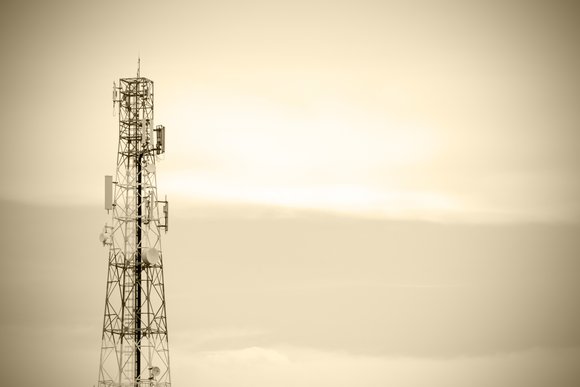 Torre de telecomunicaciones, Telecommunication tower for background