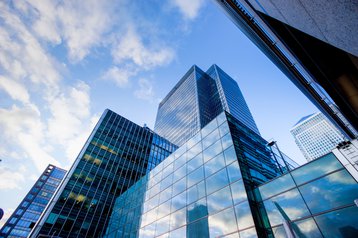 Negocios edificio de oficinas en Londres, Inglaterra