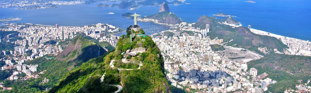 The Christ Redeemer overlooking Rio de Janeiro