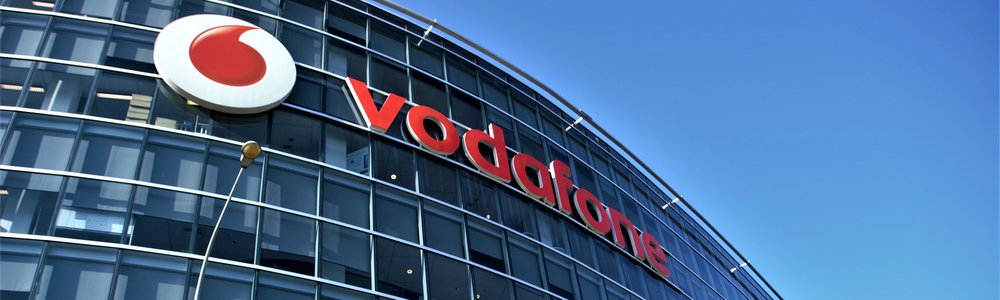Vodafone office façade, Auckland, New Zealand
